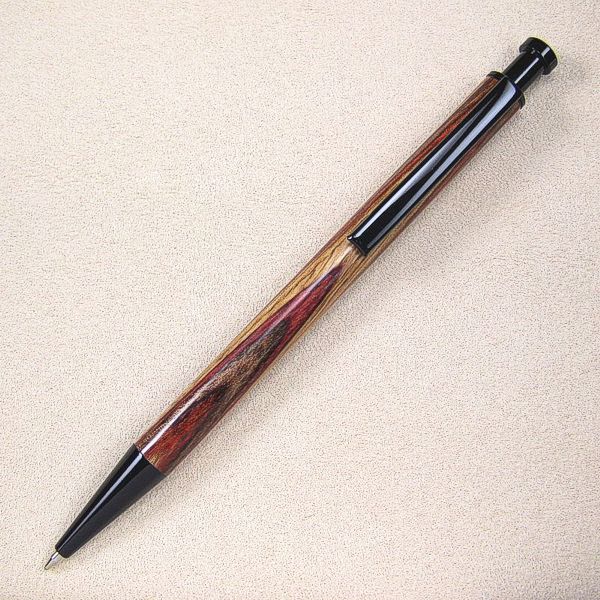 Klick-Kugelschreiber-Bausatz B, Black Chrome