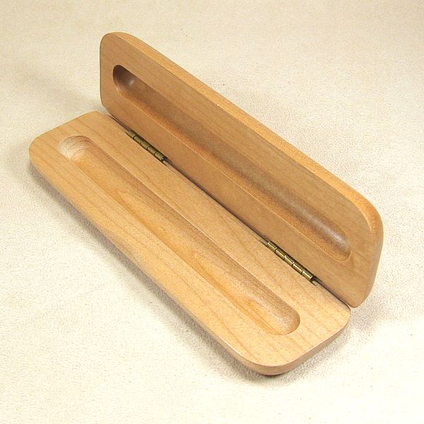 Etui Ahorn rechteckig single