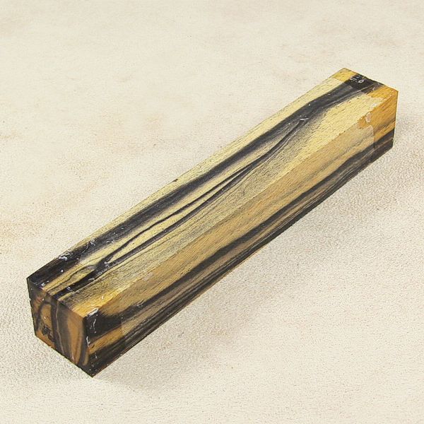 Pen-Blank Ebenholz schwarz-weiss 19 mm