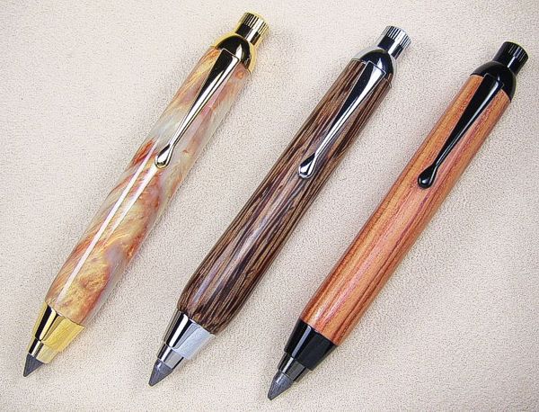 Farbübersicht v. l. n. r.: goldfarben, chrom, Black Chrome