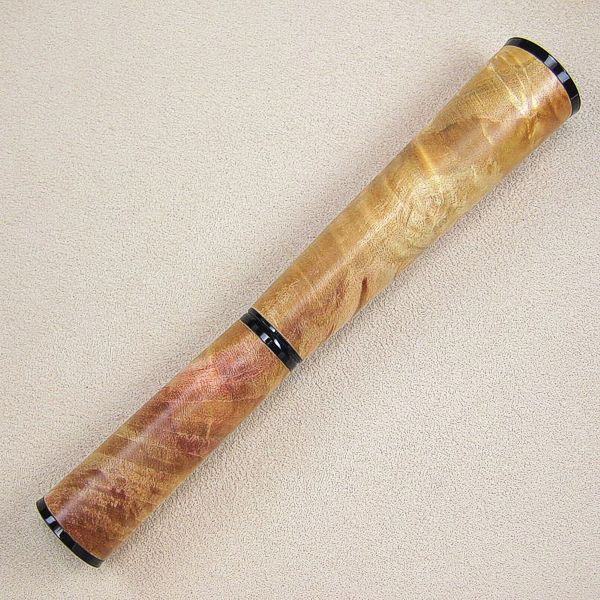 Rollerball-Bausatz Panache Black Chrome, geschlossen