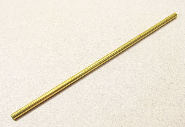 Messinghülse 7x254 mm Stange, 1 St.