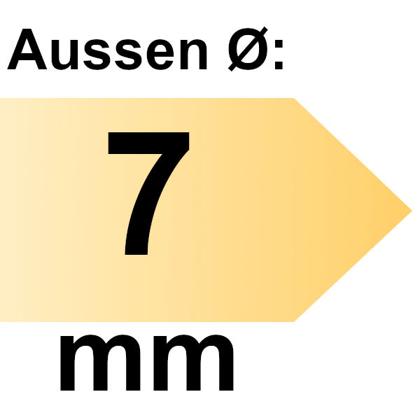FAMAG Schlangenbohrer-Satz 8-teilig – Lewis-Bohrer Im Holzkasten, GL 320mm, NL 255mm, Für Holzarbeiten